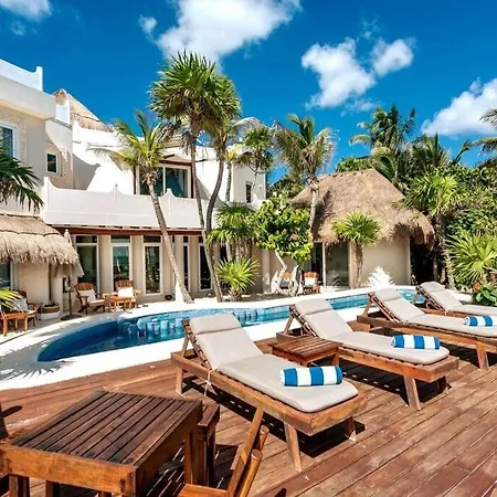 Luxury 5-Br Beachfront Home In Tulum Casa Sofia-2